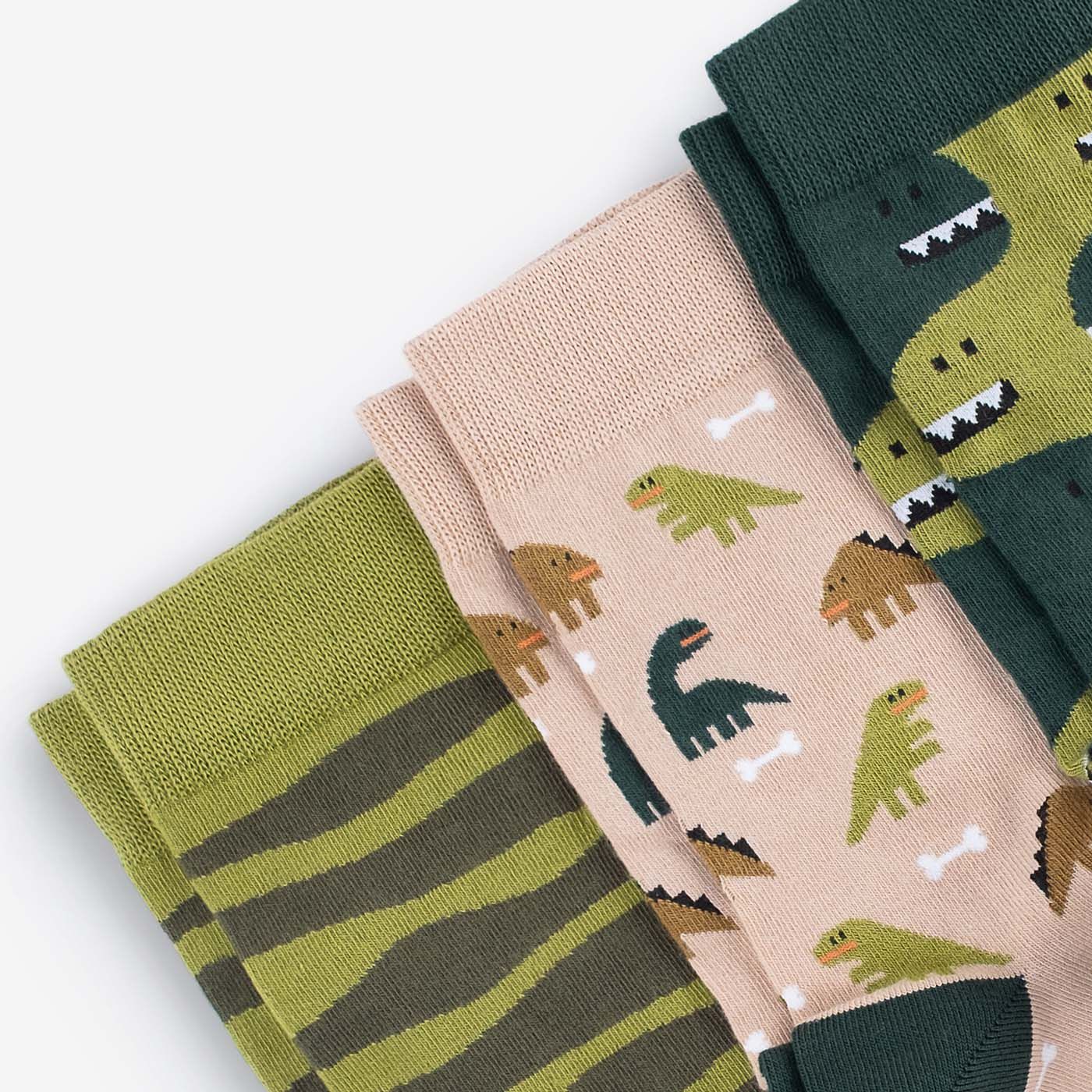 Dino Socks 3-Pack - Image 2