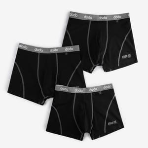 3-Pack Boxers Shorts — Charcoal