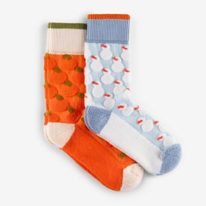 Snowman’s Blanket — Winter Socks 2-Pack