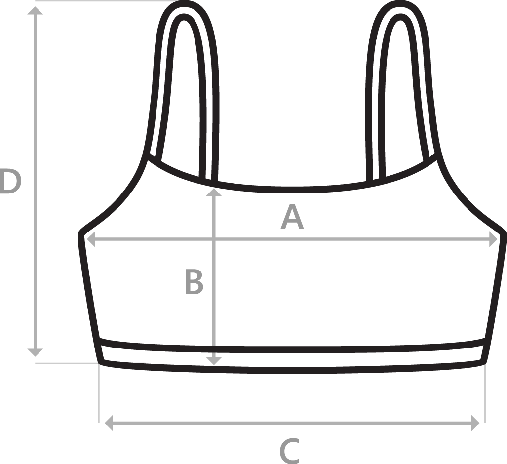 Топ на бретельках