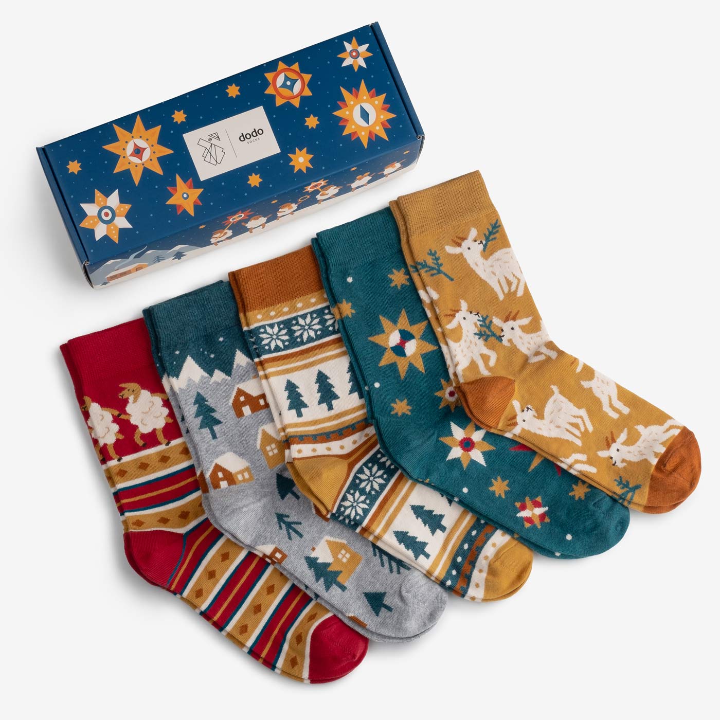 St. Nicolas Box: buy now, price in Dodo Socks online store